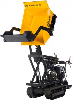 Lumag MINI-RAUPENDUMPER mit HIGH-TIP-Funktion und Selbstladeschaufel MD-500HPRO/HTS